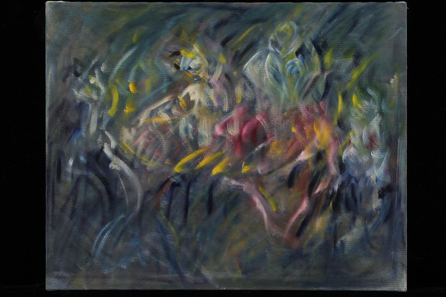 oil on canvas, 16" x 20"